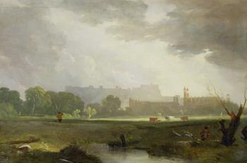 Windsor from Eton (oil on canvas) | Obraz na stenu