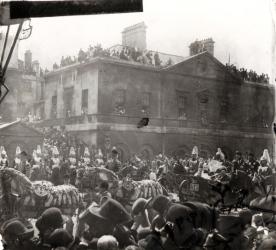 Jubilee Procession in Whitehall, 1887 (b/w photo) | Obraz na stenu