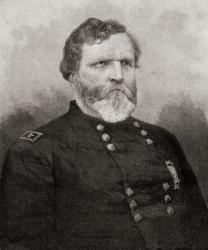 George Henry Thomas, from The Century Magazine, published 1887 (engraving) | Obraz na stenu