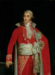 Portrait of Joseph Fouche (1759-1820) Duke of Otranto (oil on canvas) | Obraz na stenu