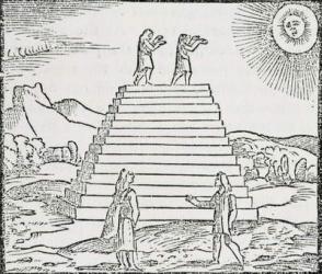 'Peruvians Worshipping the Sun', from 'The Narrative and Critical History of America', edited by Justin Winsor, London, 1886 (engraving) | Obraz na stenu