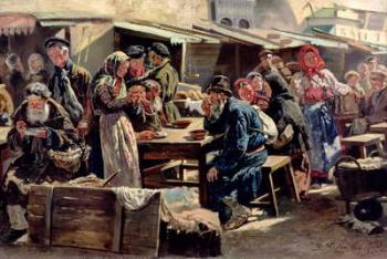 The Meal, 1875 (oil on canvas) | Obraz na stenu