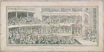 Covent Garden Theatre, 1786 (pen and ink with wash on paper) | Obraz na stenu