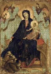 Virgin of the Franciscans, c.1300 (oil on panel) | Obraz na stenu