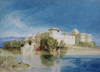 Perawa Palace, Malwa, Central India (w/c on paper) | Obraz na stenu