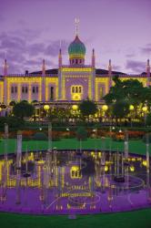 Nimb Brasserie, Tivoli pleasure park, Copenhagen, Denmark (photo) | Obraz na stenu