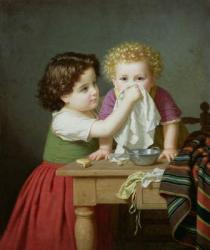 Motherly Instinct, 1872 (oil on canvas) | Obraz na stenu