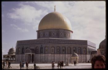 The Dome of the Rock, built AD 692 (photo) | Obraz na stenu