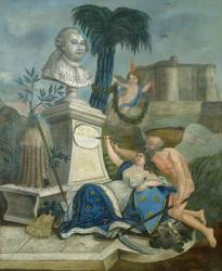 Glorification of Louis XVI, Father of the French, 1789 (oil on canvas) | Obraz na stenu