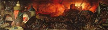 The Harrowing of Hell (oil on panel) | Obraz na stenu