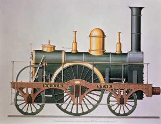 Stephenson's 'North Star' Steam Engine, 1837 | Obraz na stenu