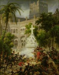 Assault on the Monastery of San Engracio in Zaragoza, 8th February 1809, 1827 (oil on canvas) | Obraz na stenu