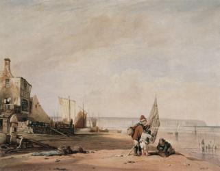 Juvenile Shrimpers, Deal, 19th century | Obraz na stenu