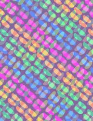 Dotted Check, 2011 (digital) 99;pattern; decorative; motif; design; colourful; | Obraz na stenu