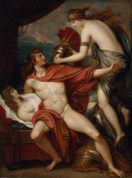 Thetis Bringing the Armor to Achilles, 1804 (oil on canvas) | Obraz na stenu