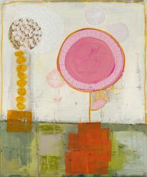 Pretty in Pink, 2014, (mixed media on canvas) | Obraz na stenu
