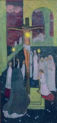 Crucified Sacred Heart, 1894 (oil on canvas) | Obraz na stenu