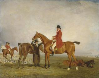 George, 5th Duke of Gordon on 'Tiny', 1806-7 (oil on canvas) | Obraz na stenu