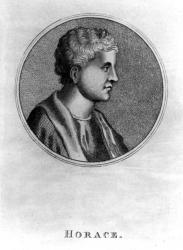 Horace (engraving) | Obraz na stenu