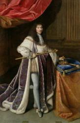 Portrait of Louis XIV (1638-1715) (oil on canvas) | Obraz na stenu
