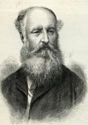 Frederick Arrow (d.1875) from the 'Illustrated London News' 31st July, 1875 (engraving) | Obraz na stenu