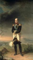 Portrait of Prince Mikhail Barclay de Tolly (1761-1818), 1829 (oil on canvas) | Obraz na stenu