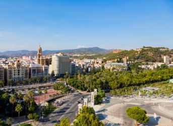 Malaga, Costa del Sol, Spain (photo) | Obraz na stenu