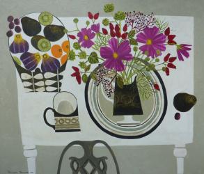 Cosmos and Fruitbowl | Obraz na stenu