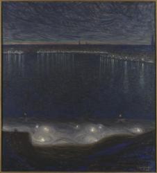 Riddarfjärden, Stockholm, 1898 (oil on canvas) | Obraz na stenu