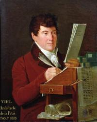 Portrait of Charles Francois Viel (1745-1819) 1811 (oil on canvas) | Obraz na stenu