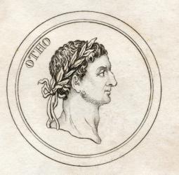 Marcus Salvius Otho, from 'Crabb's Historical Dictionary', published 1825 (litho) | Obraz na stenu