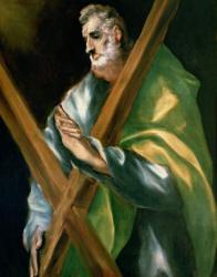St. Andrew (oil on canvas) | Obraz na stenu