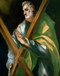 St. Andrew (oil on canvas) | Obraz na stenu