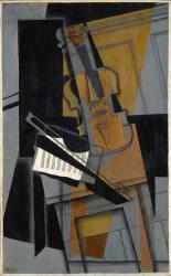 The Violin, 1916 (oil on panel) | Obraz na stenu