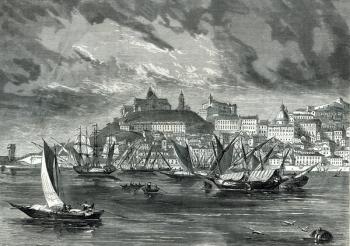 Ancona (engraving) | Obraz na stenu