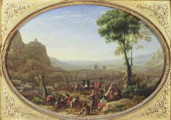 The Pass of Susa Taken by Louis XIII in 1629 (oil on canvas) | Obraz na stenu