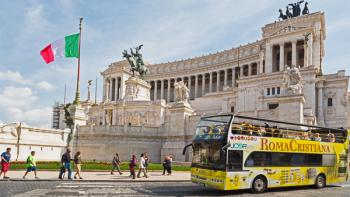 Rome, Italy. Vittoriano (photo) | Obraz na stenu