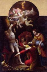 St. Sebastian (oil on canvas) | Obraz na stenu