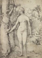Eve, 1510 (pen and black ink on paper) | Obraz na stenu