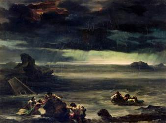 Scene of the Deluge, 1818-20 (oil on canvas) | Obraz na stenu