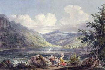 Haweswater, Westmoreland, c.1795 (w/c over graphite on wove paper) | Obraz na stenu