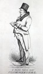 William Crockford, 1828 (etching) | Obraz na stenu
