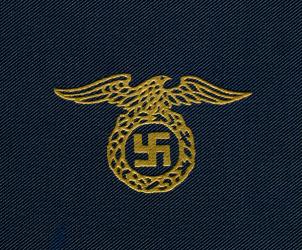 A version of the parteiadler der nationalsozialistische deutsche arbeiterpartei, or eagle symbol of the National Socialist German Workers Party (NAZI party). | Obraz na stenu