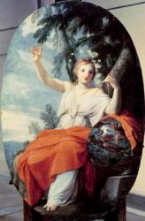 The Muse Urania, 1646-47 (oil on panel) | Obraz na stenu