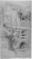 Sewer construction in Bloomsbury, London, 1845 (pencil on paper) | Obraz na stenu