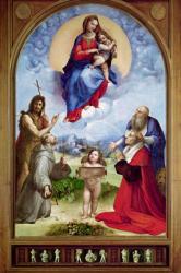The Foligno Madonna, c.1511-12 (oil) | Obraz na stenu