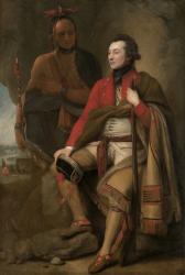 Colonel Guy Johnson and Karonghyontye (Captain David Hill), 1776 (oil on canvas) | Obraz na stenu