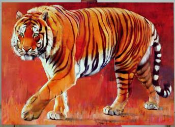 Bengal Tiger (oil on canvas) | Obraz na stenu