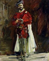 Francisco D'Andrade (1856-1921) as Don Giovanni, 1912 (oil on panel) | Obraz na stenu