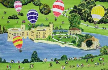 Ballooning at Leeds Castle | Obraz na stenu